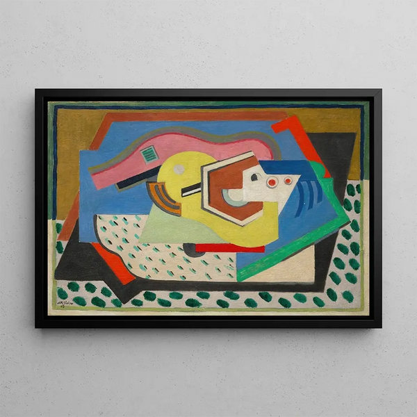 Untitled Painting - Albert Gleizes — framed artwork on a wall