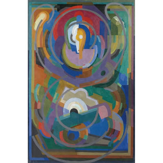 Symphony in violet - Albert Gleizes — artwork view