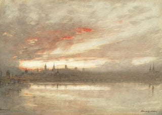 Albert Goodwin - A view over Lake Lucerne.webp