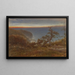 Clovelly - Albert Goodwin — framed artwork on a wall
