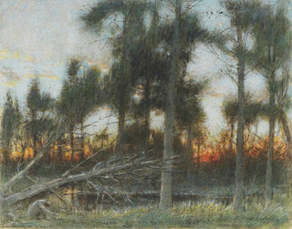 The Faithless Knight - Albert Goodwin — artwork view