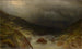 Storm in the Sefinen Valley near Lauterbrunnen - Albert Gos — artwork view