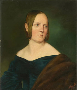 Portrait of a Lady - Albert Gréfle — artwork view