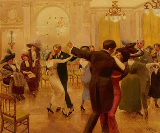The Dance - Albert Guillaume — artwork view