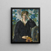 Johanna Haueisen - Albert Haueisen — framed artwork on a wall