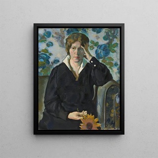 Johanna Haueisen - Albert Haueisen — framed artwork on a wall