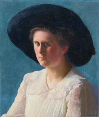 Portrait of Esther Kern - Albert Hermann Daur — artwork view