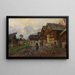 La Rue du Printemps à Garmisch - Albert Kappis — framed artwork on a wall