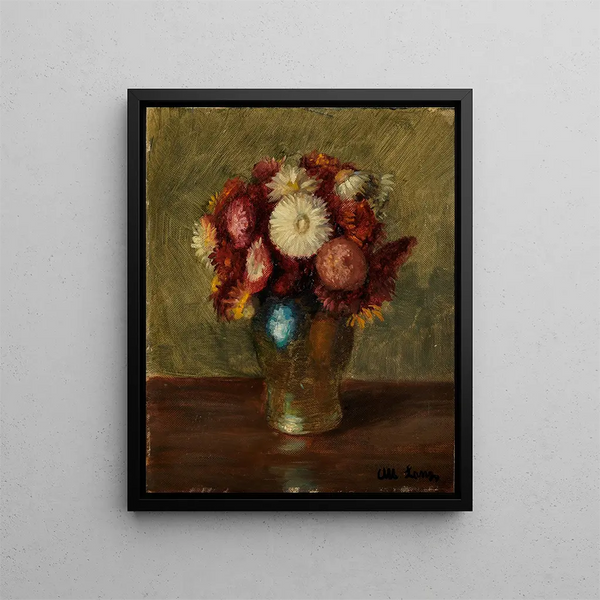 At the Back - Albert Lang — framed artwork on a wall