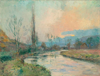 Hondouville sur Iton - Albert Lebourg — artwork view