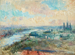 La Seine à Rouen - Albert Lebourg — artwork view