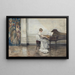 Secret Admirer - Albert Ludovici — framed artwork on a wall