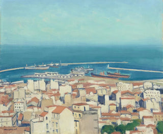 Algiers, view of the city and port - Albert Marquet — artwork view