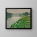 Berge de la Seine à Méricourt - Albert Marquet — framed artwork on a wall