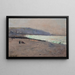 Seaside painting near Carteret - Albert Marquet — framed artwork on a wall