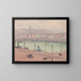 Boulogne-sur-Mer, the port - Albert Marquet — framed artwork on a wall