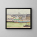 Boulogne-sur-Mer, the port and the city - Albert Marquet — framed artwork on a wall