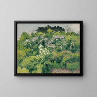 Flower of Algiers - Albert Marquet — framed artwork on a wall