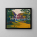 Jardin du Luxembourg - Albert Marquet — framed artwork on a wall