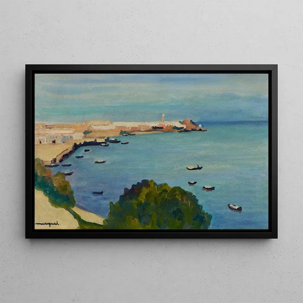 La Casbah des Oudaa - Albert Marquet — framed artwork on a wall