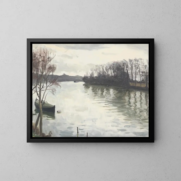 La Frette-sur-Seine - Albert Marquet — framed artwork on a wall