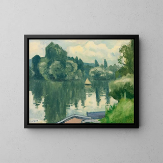 La Petite Voile - Albert Marquet — framed artwork on a wall