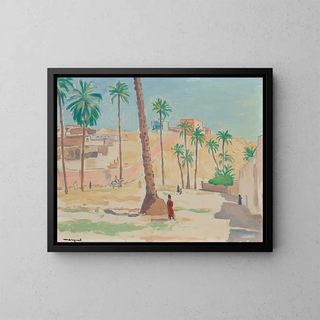 La Place - Albert Marquet — framed artwork on a wall
