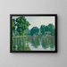 La Seine à Poissy - Albert Marquet — framed artwork on a wall