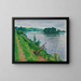 La Seine à Rolleboise - Albert Marquet — framed artwork on a wall