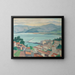La Ville par temps clair - Albert Marquet — framed artwork on a wall