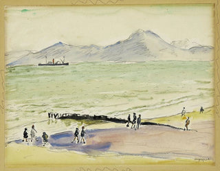 La digue de la Goulette - Albert Marquet — artwork view