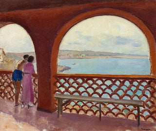 La terrasse de la Madrague - Albert Marquet — artwork view