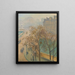 Le Pont-Neuf Autumn Mist - Albert Marquet — framed artwork on a wall
