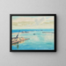 Le Port d'Alger - Albert Marquet — framed artwork on a wall