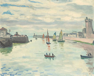 Le Port de la Chaume, Les Sables-d'Olonne - Albert Marquet — artwork view