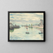 Le Port de la Chaume, Les Sables-d'Olonne - Albert Marquet — framed artwork on a wall