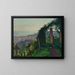 The Gateway in the greenery - Albert Marquet — framed artwork on a wall