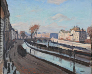 Le quai des Grands-Augustins - Albert Marquet — artwork view