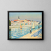 Les Pêcheurs à la Ligne à La Chaume - Albert Marquet — framed artwork on a wall
