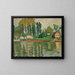 Les Peupliers à Villennes - Albert Marquet — framed artwork on a wall