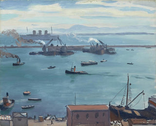 Les trois cheminées - Albert Marquet — artwork view