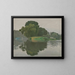 Le Poissy - Albert Marquet — framed artwork on a wall