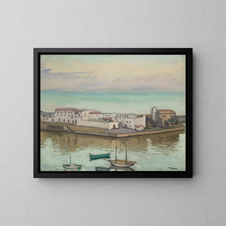 Lot de l'Amirauté - Albert Marquet — framed artwork on a wall