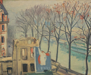 Houses in Demolition, Quai de Conti, Paris - Albert Marquet — artwork view