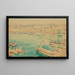 Marseille - Albert Marquet — framed artwork on a wall