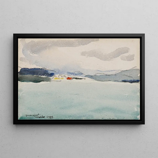 Molde - Albert Marquet — framed artwork on a wall