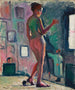Nude painting in an artist's studio - Albert Marquet — artwork view