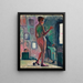 Nude painting in an artist's studio - Albert Marquet — framed artwork on a wall