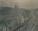 Paris, the Quai des Grands Augustins, twilight - Albert Marquet — artwork view