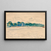 Poissy - Albert Marquet — framed artwork on a wall